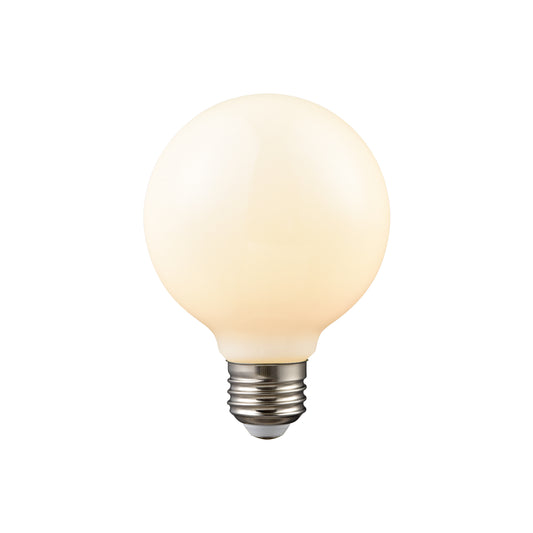 Medium Bulb - Shape G25, Base E26, 2700K - Frosted