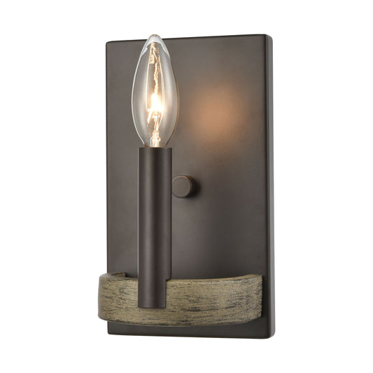 Elk Lighting Transitions 8'' High 1-Light Sconce - Oil Rubbed Bronze