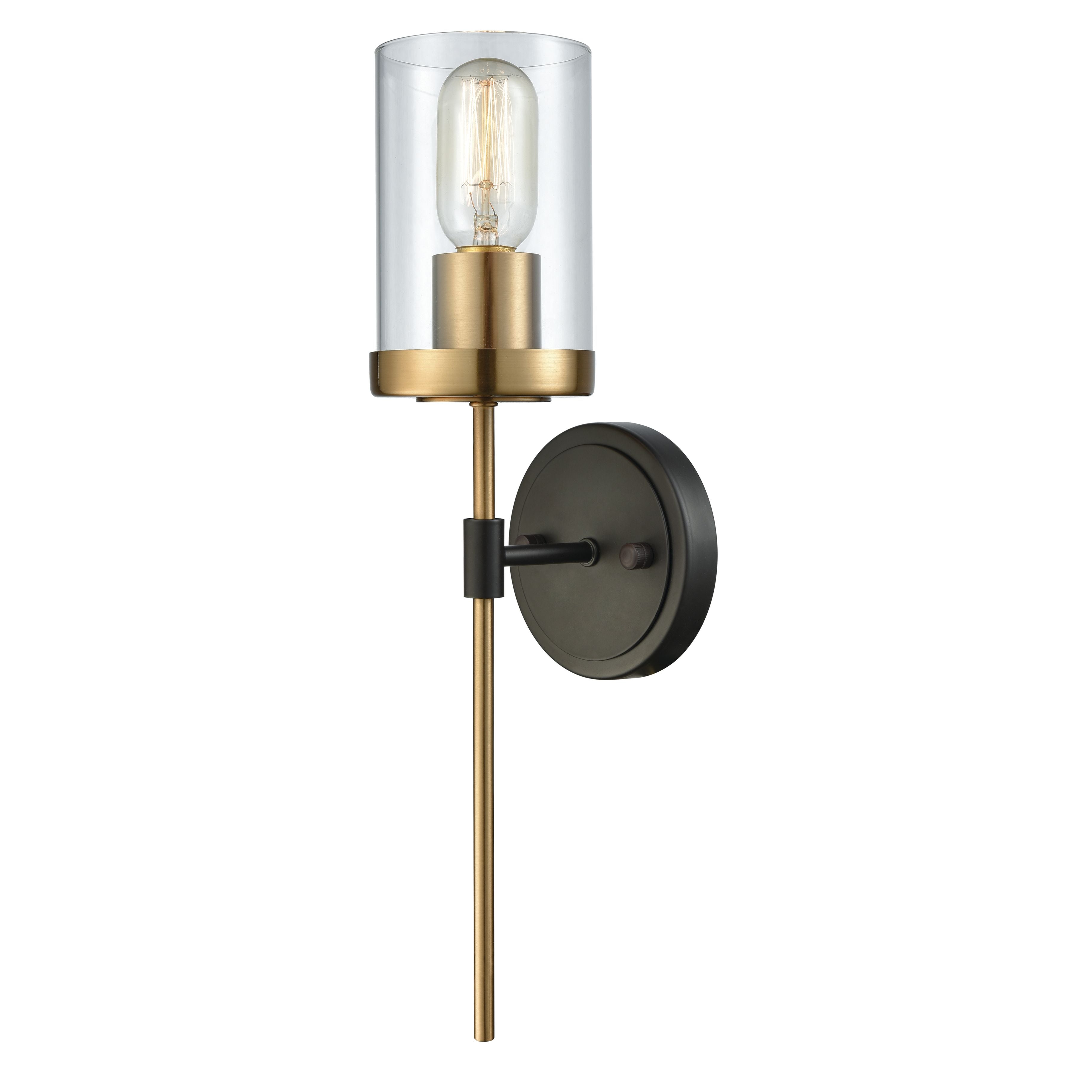 North Haven 17'' High 1-Light Sconce - Oil Rubbed Bronze