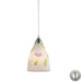 Elk Lighting Seashore 7'' Wide 1-Light Pendant - Satin Nickel