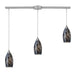 Elk Lighting Galaxy 36'' Wide 3-Light Pendant - Satin Nickel