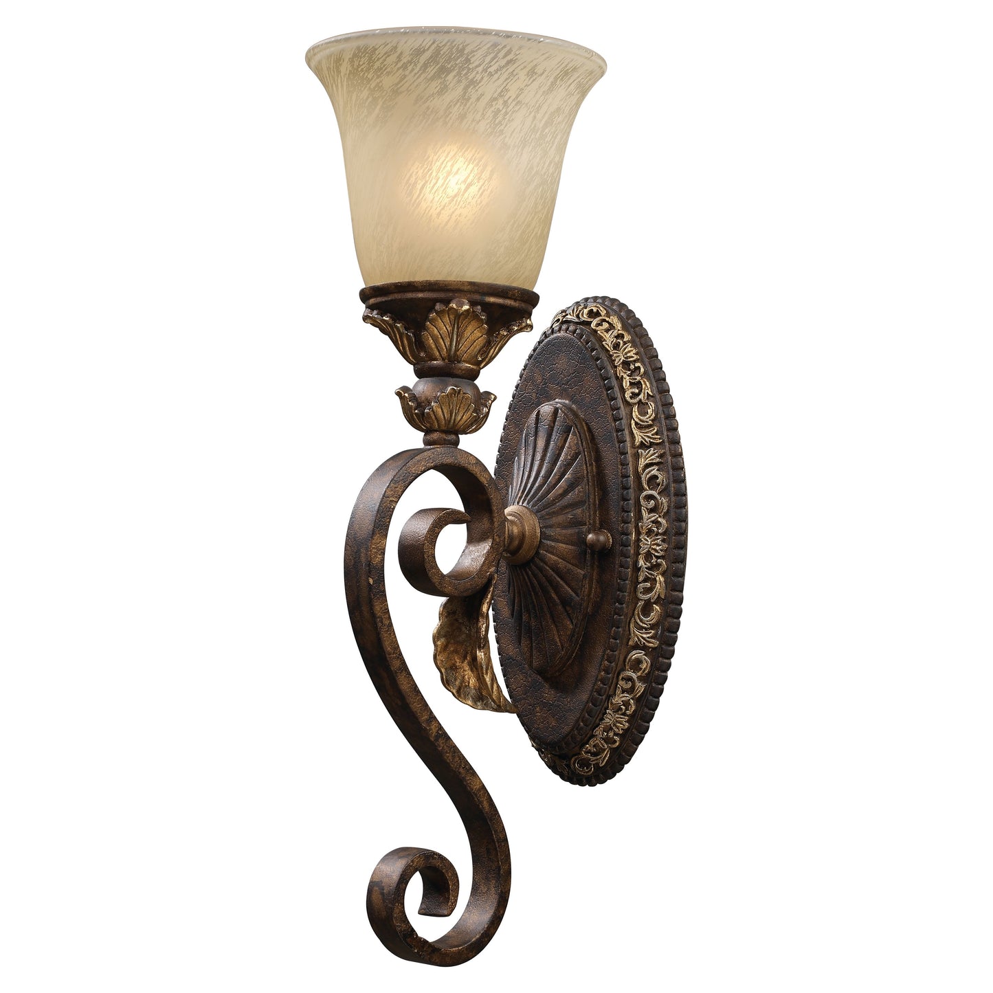 Elk Lighting Regency 18'' High 1-Light Sconce - Burnt Bronze