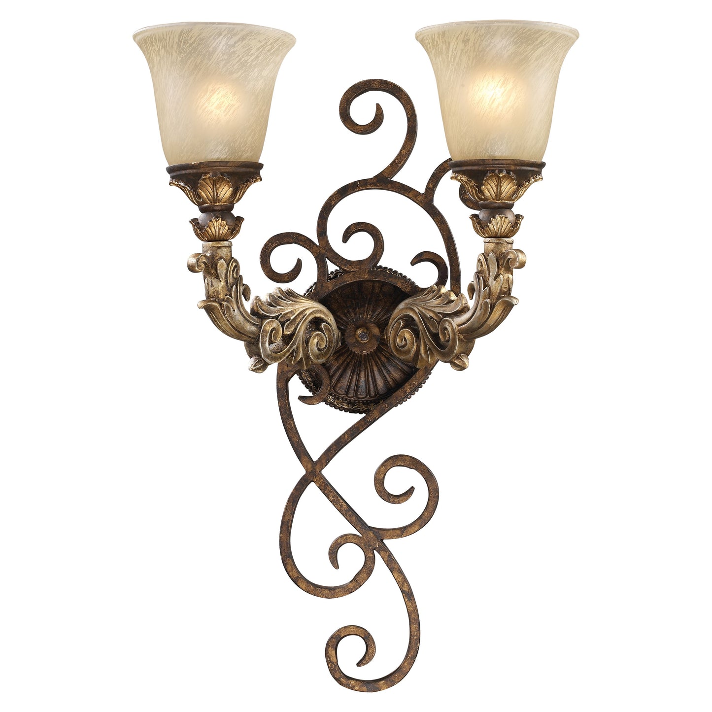 Elk Lighting Regency 24'' High 2-Light Sconce - Burnt Bronze