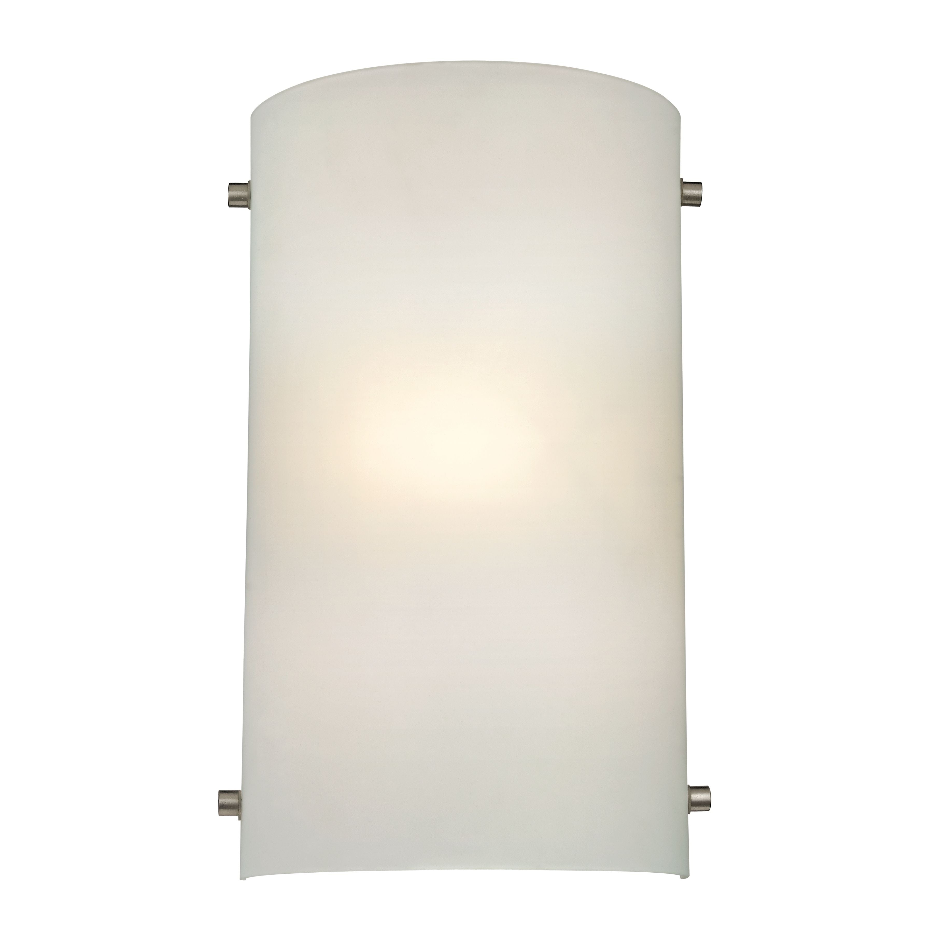 Wall Sconces 12'' High 1-Light Sconce - Brushed Nickel