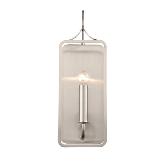 Elk Lighting Merge 15'' High 1-Light Sconce - Satin Nickel