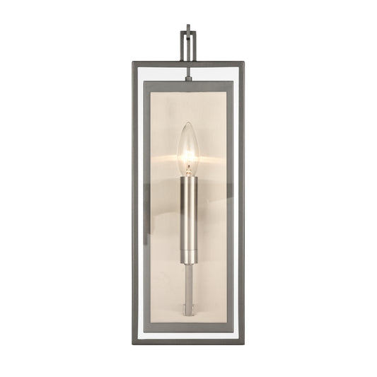 Elk Lighting Gianni 17'' High 1-Light Sconce - Dark Gray