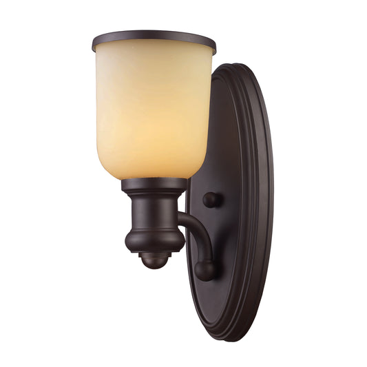 Elk Lighting Brooksdale 13'' High 1-Light Sconce - Oiled Bronze