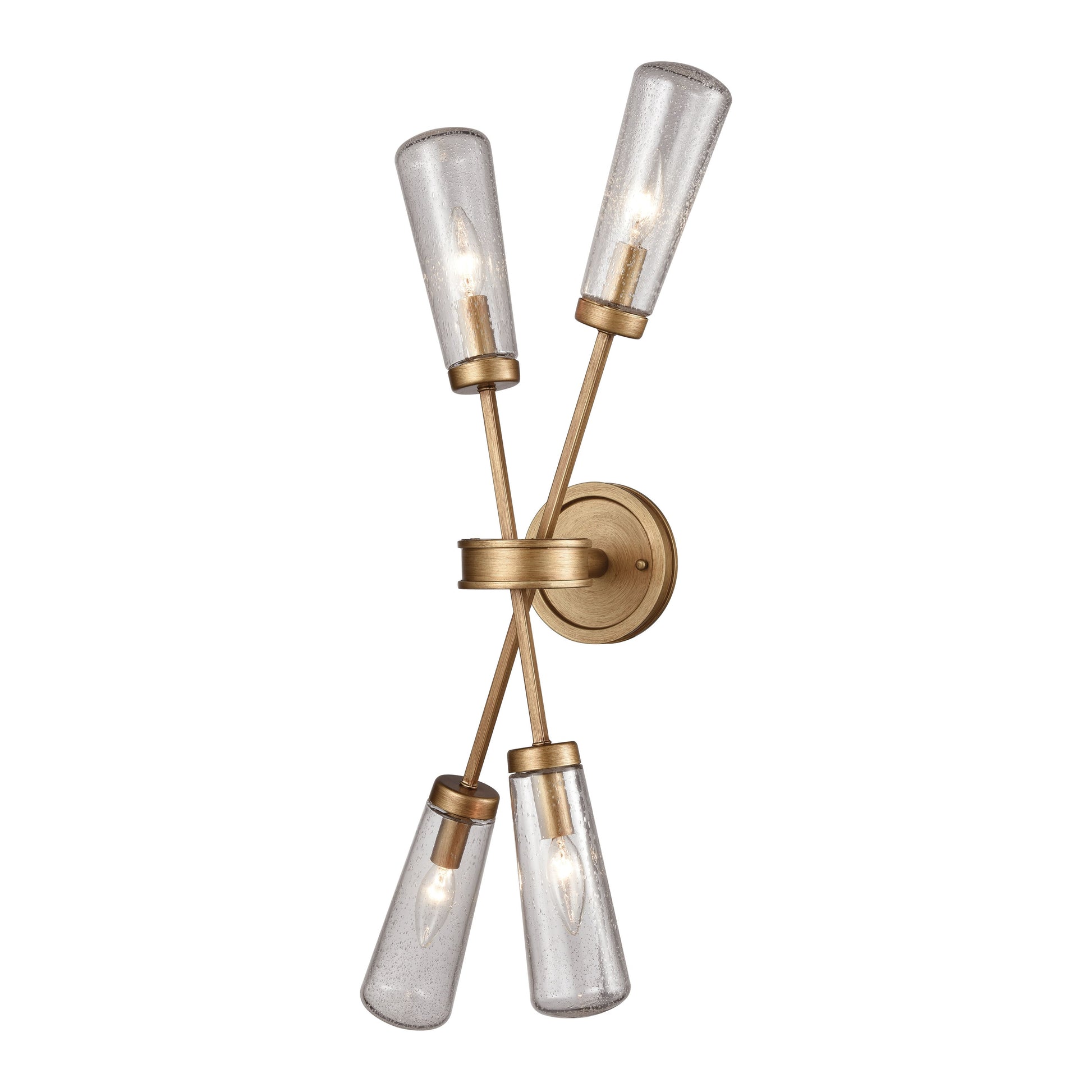 Elk Lighting Xenia 31'' High 4-Light Sconce - Matte Gold