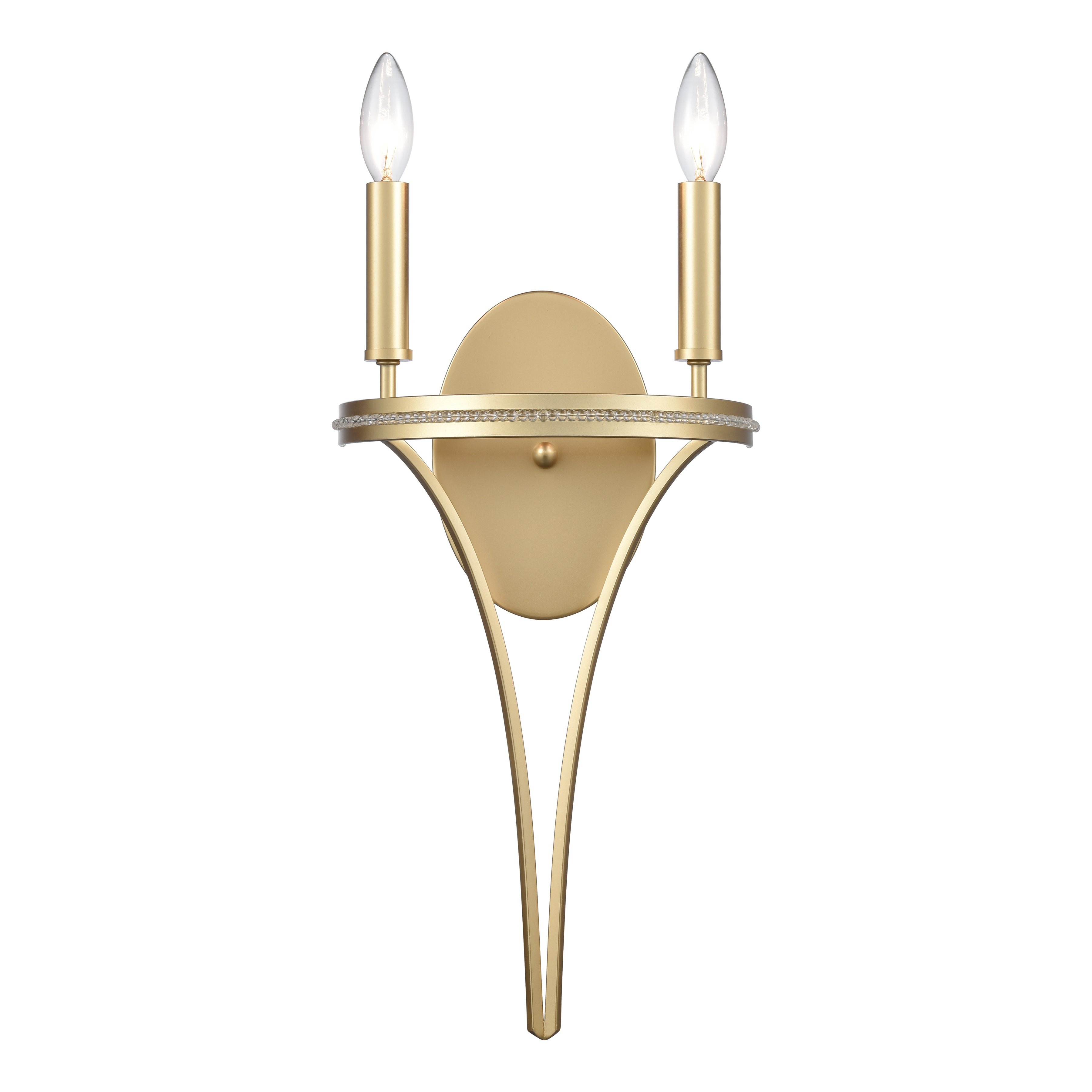 Elk Lighting Noura 20'' High 2-Light Sconce - Champagne Gold