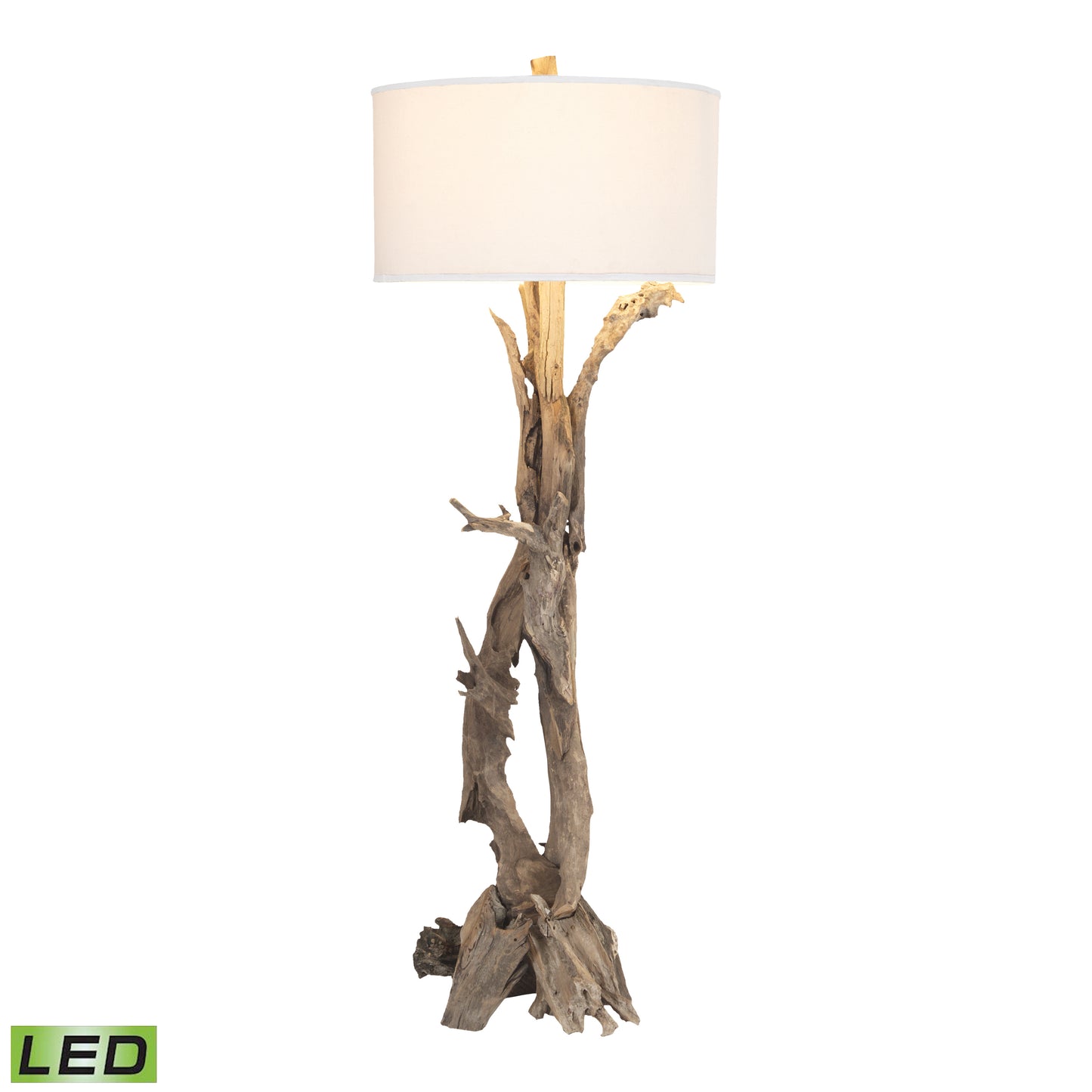 Elk Lighting Hounslow Heath 68'' High 1-Light Floor Lamp - Natural - Includes LED Bulb