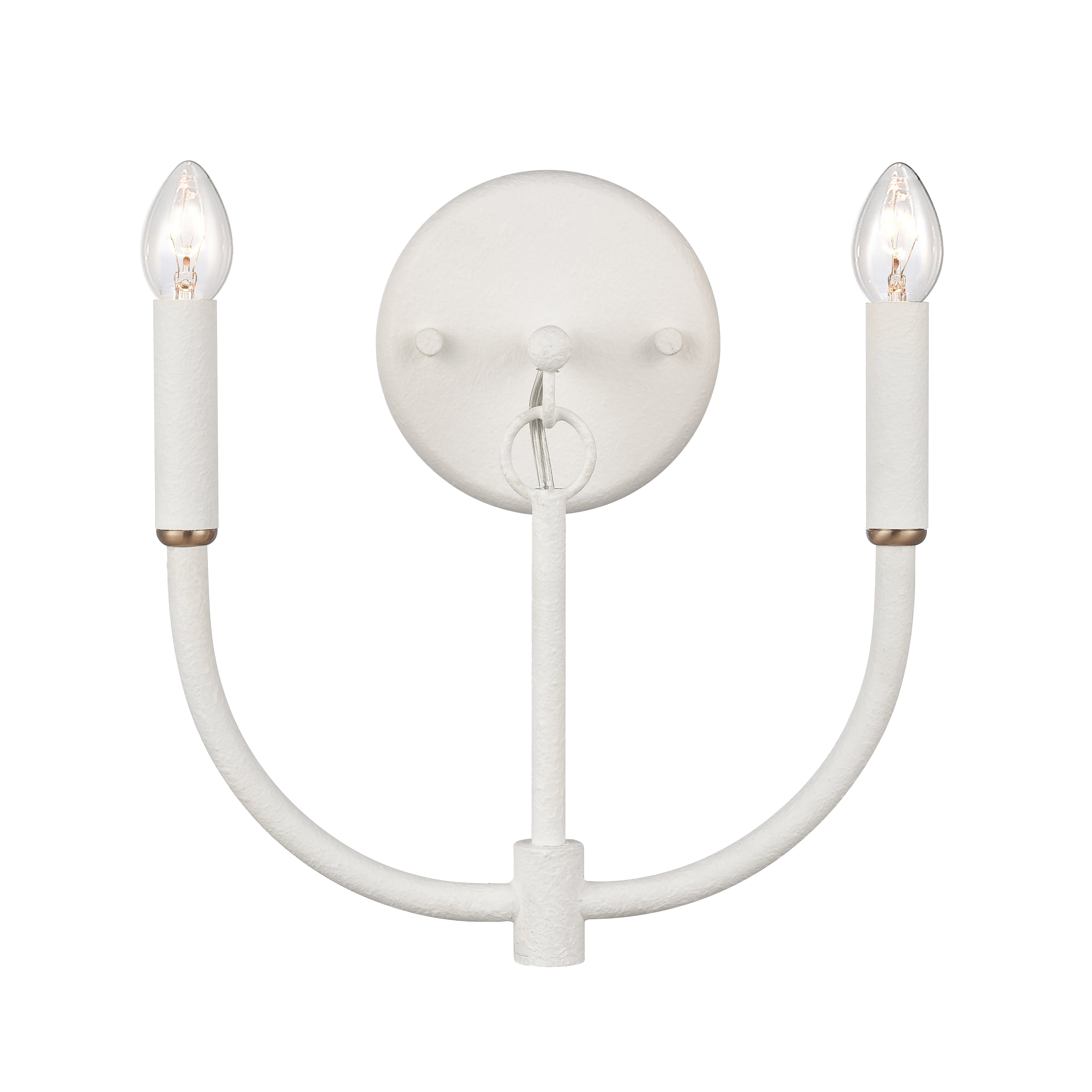 Elk Lighting Continuance 11'' High 2-Light Sconce - White Coral