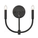 Elk Lighting Continuance 11'' High 2-Light Sconce - Charcoal