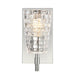 Elk Lighting Lightweave 4.75'' Wide 1-Light Vanity Light - Polished Nickel