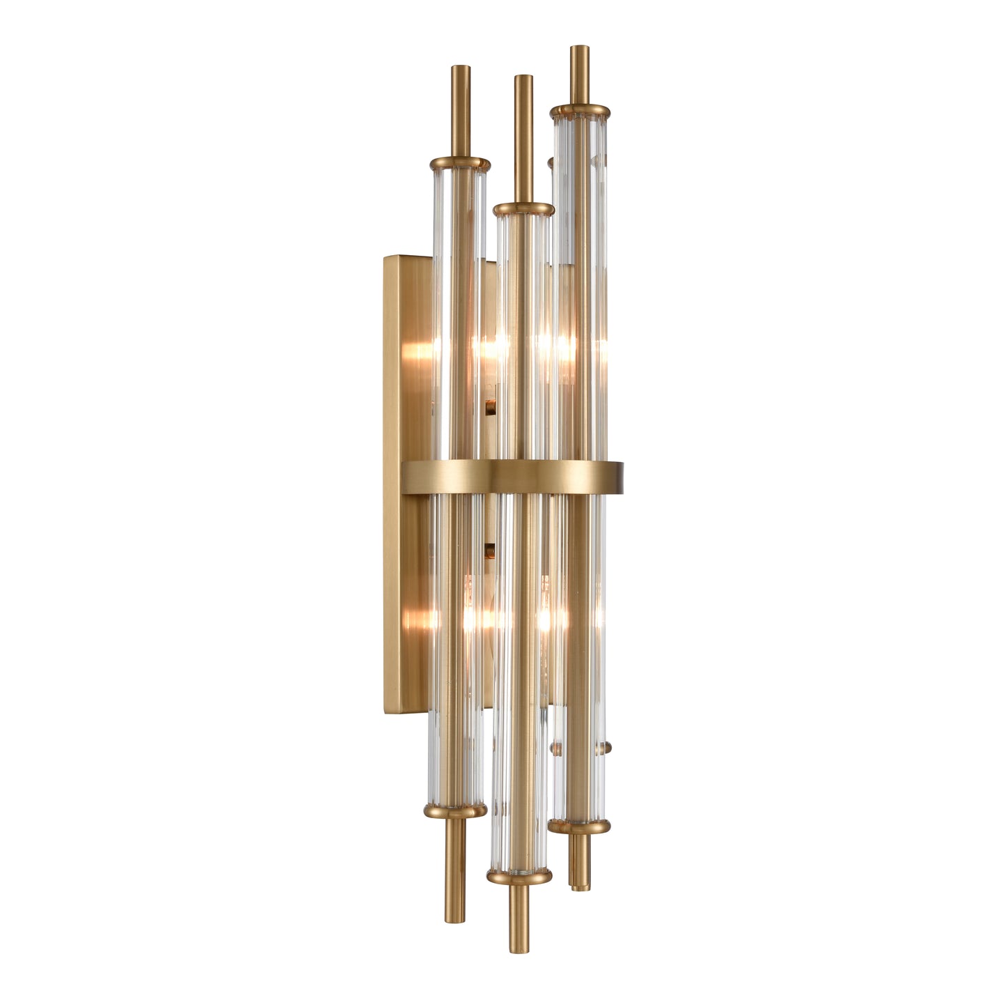 Elk Lighting Serena 21.25'' High 2-Light Sconce - Satin Brass