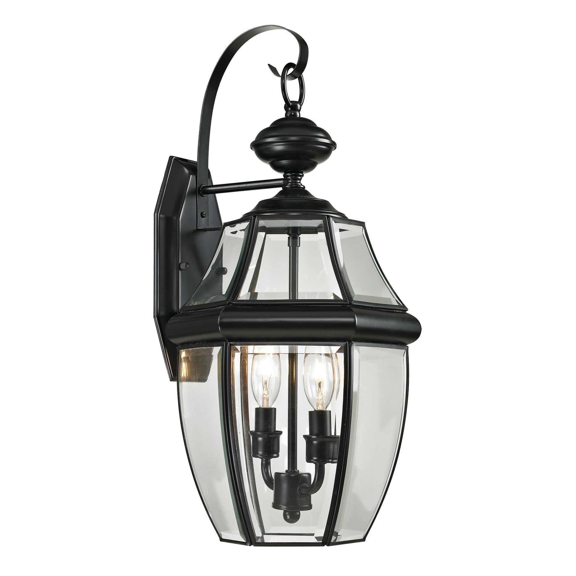 Elk Lighting Ashford 21'' High 2-Light Outdoor Sconce - Black