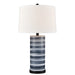 Elk Lighting Santos 27'' High 1-Light Table Lamp - Blue