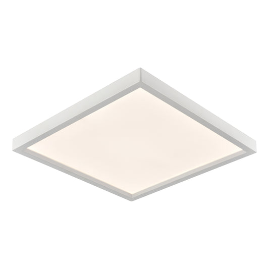 Elk Lighting Titan 10'' Wide Integrated LED Square Flush Mount - White