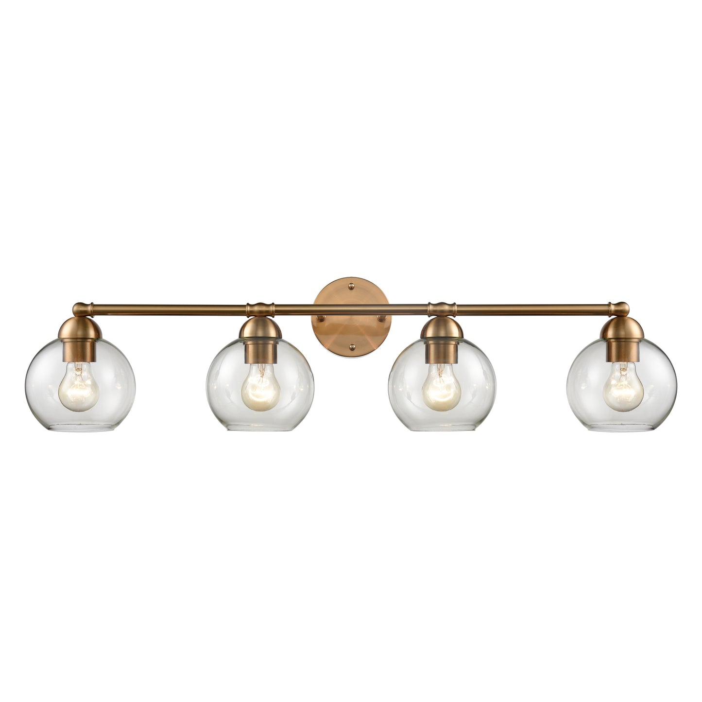 Elk Lighting Astoria 35'' Wide 4-Light Vanity Light - Satin Gold