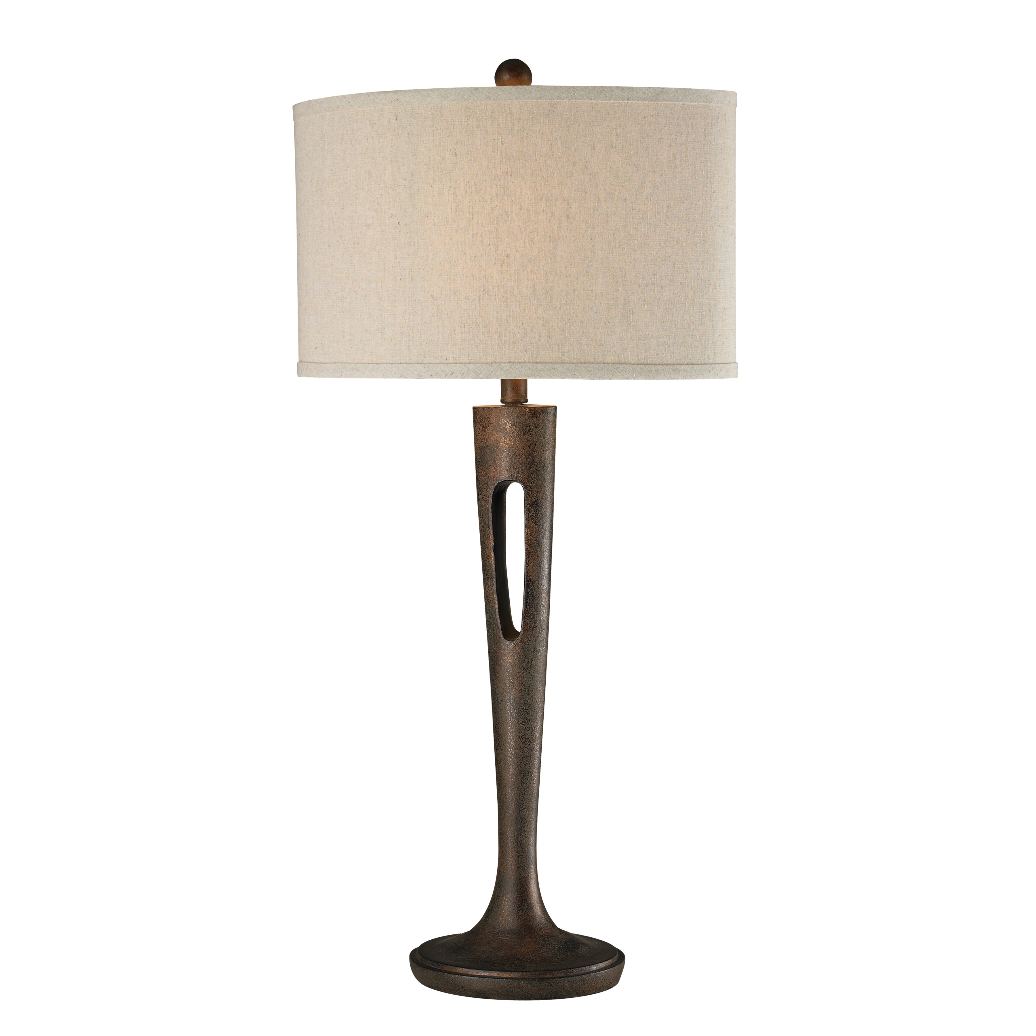 Elk Lighting Martcliff 35'' High 1-Light Table Lamp - Burnished Bronze