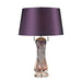 Elk Lighting Vergato 24'' High 2-Light Table Lamp - Purple