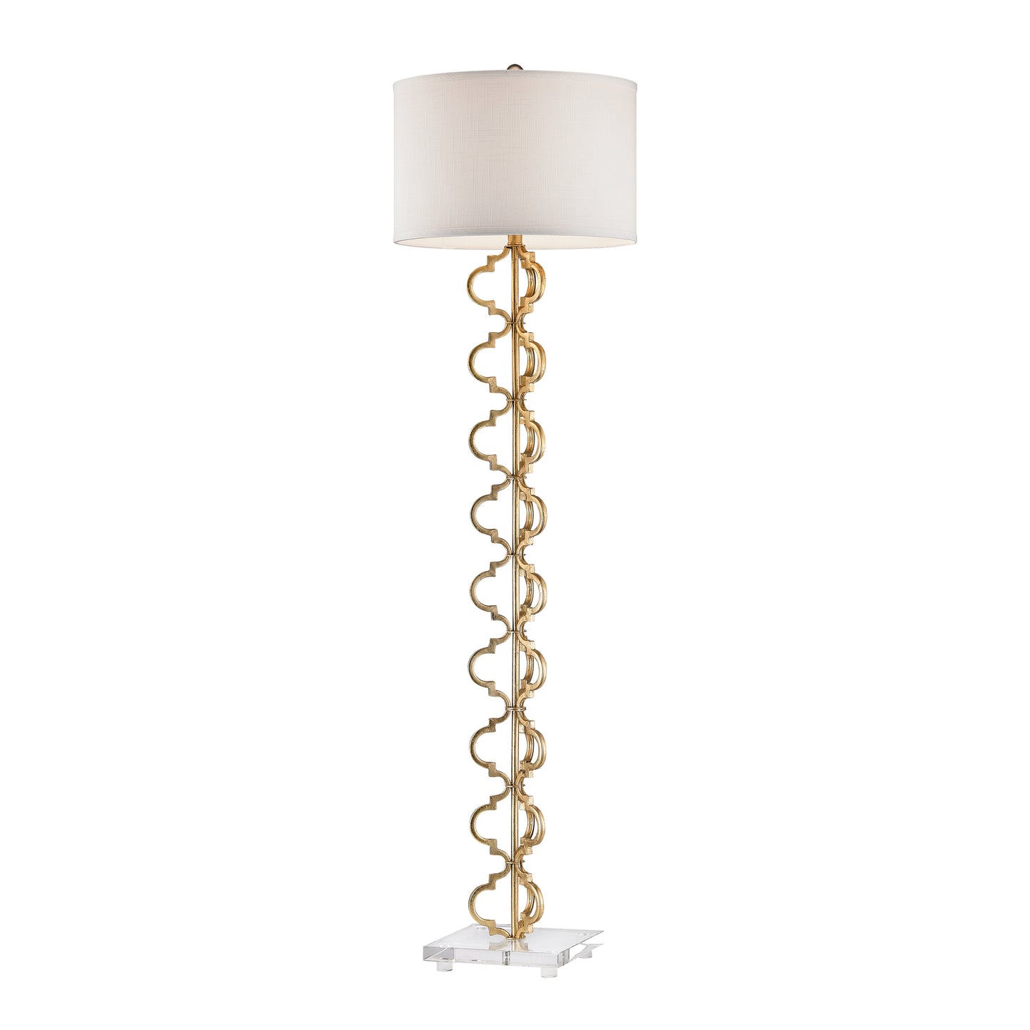 Elk Lighting Castile 62'' High 1-Light Floor Lamp - Gold Leaf