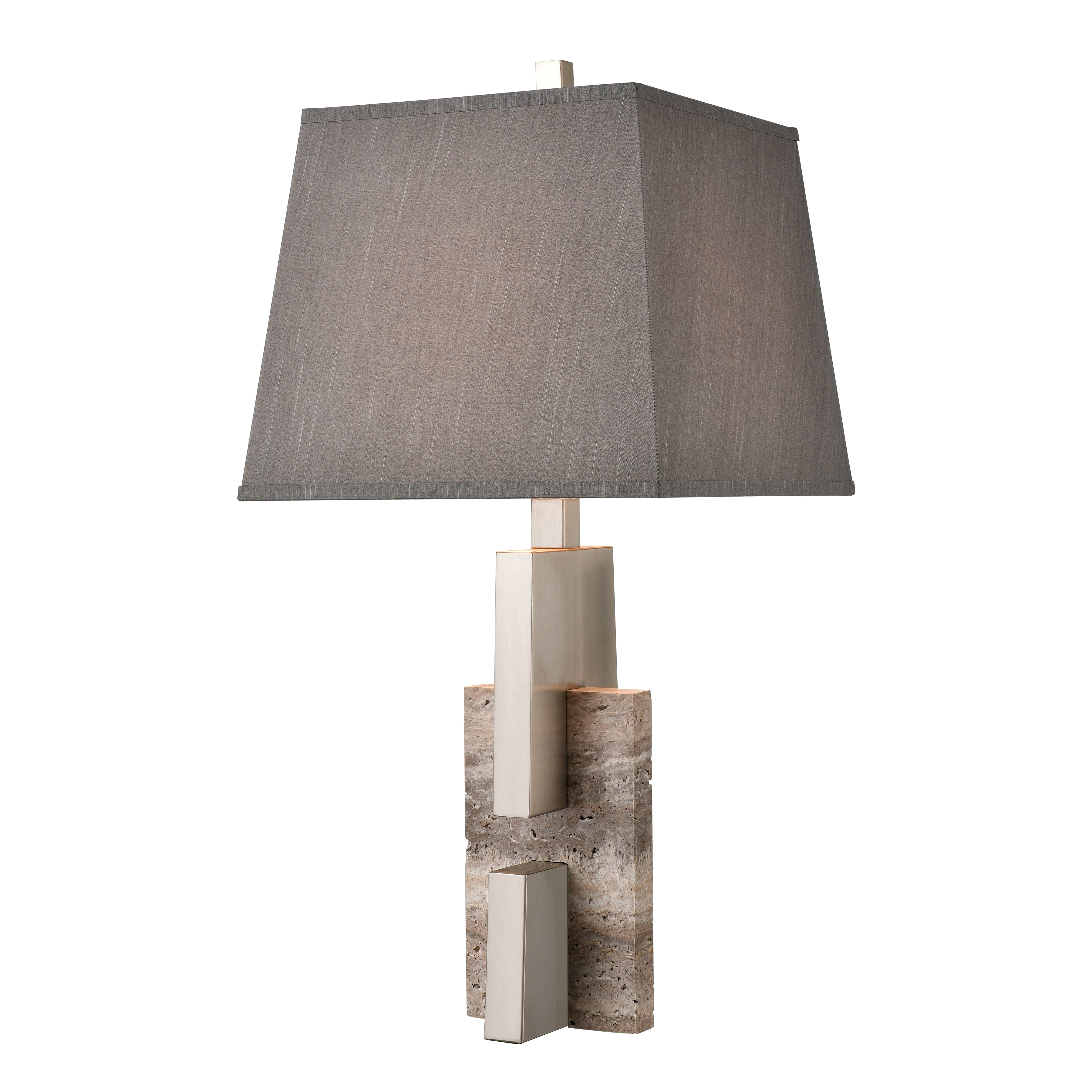Elk Lighting Rochester 32'' High 1-Light Table Lamp - Brushed Nickel