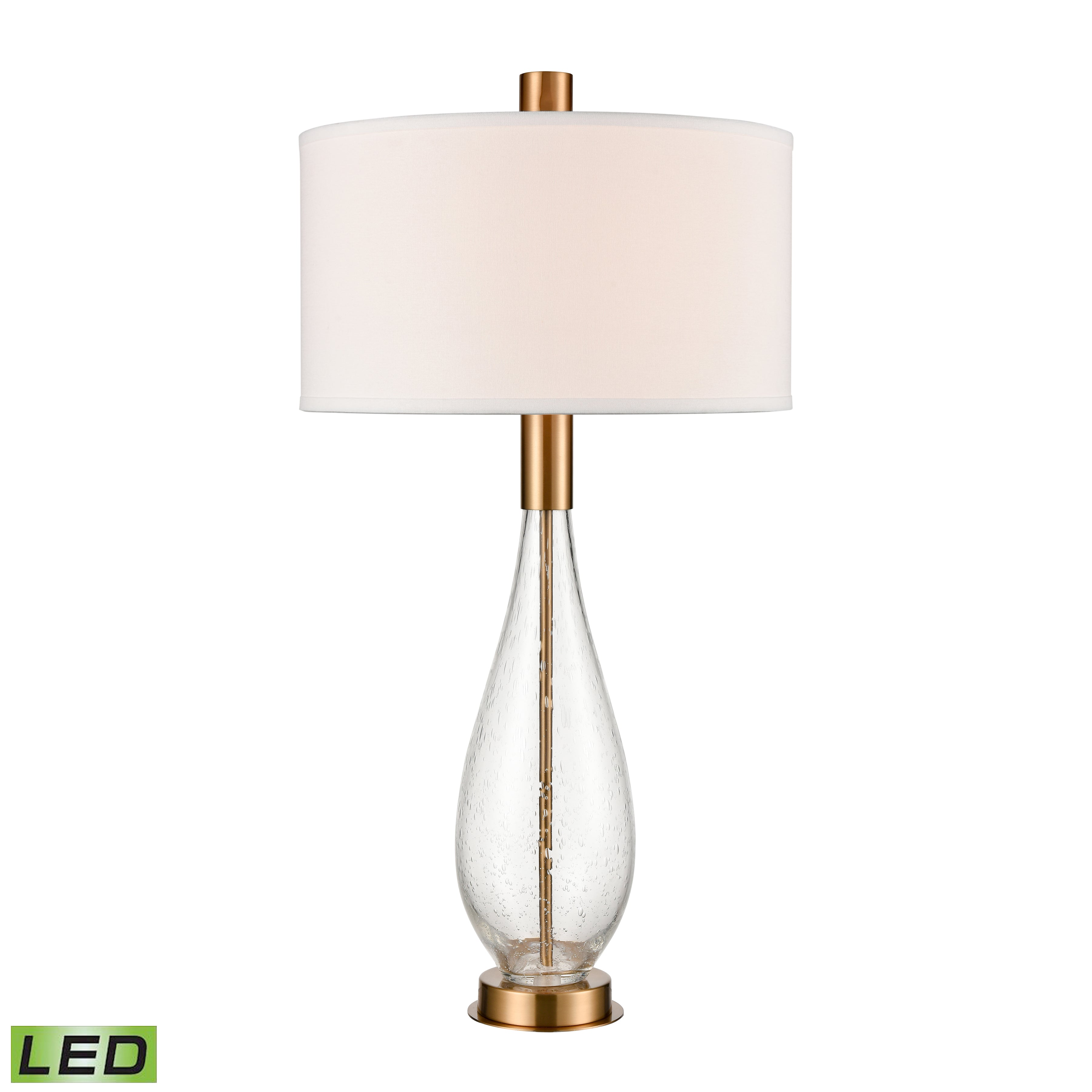 Elk Lighting Chepstow 36'' High 1-Light Table Lamp - Clear - Includes LED Bulb