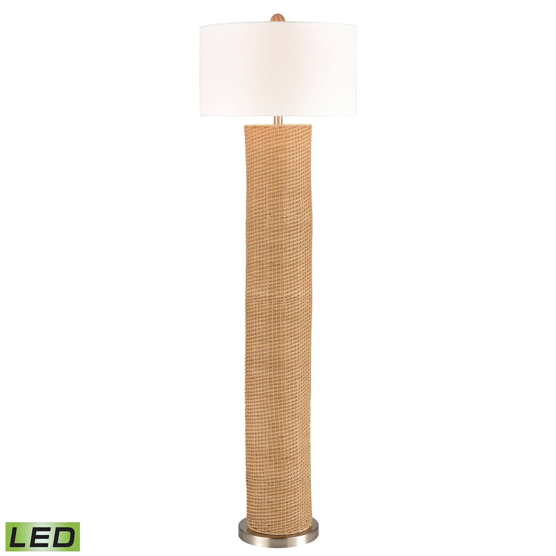 Elk Lighting Mulberry Lane 64'' High 1-Light Floor Lamp - Natural - Includes LED Bulb