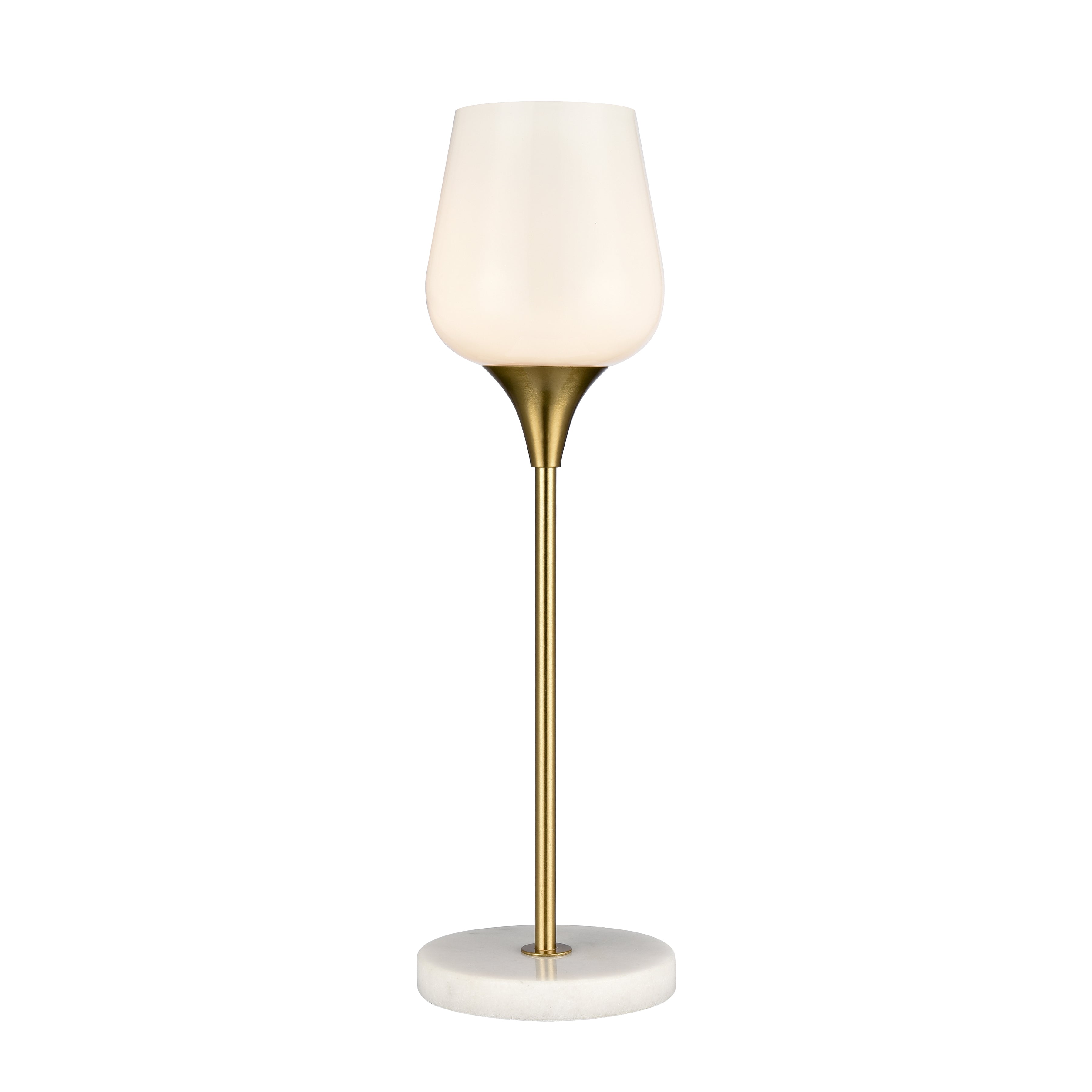 Elk Lighting Finch Lane 20'' High 1-Light Table Lamp - Satin Gold