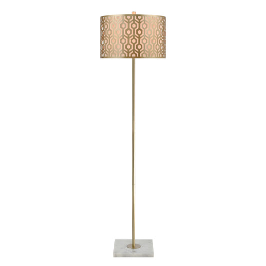 Elk Lighting Meliton 61'' High 1-Light Floor Lamp - Champagne Gold
