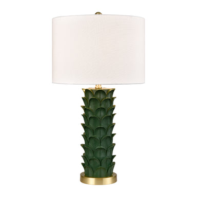 Elk Lighting Beckwith 27'' High 1-Light Table Lamp - Dark Green - Includes LED Bulb