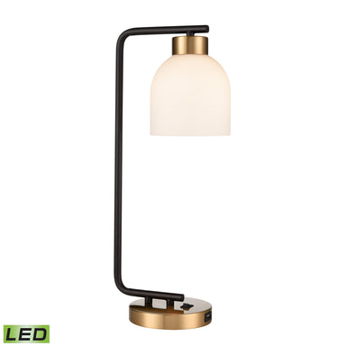Elk Lighting Paxford 19'' High 1-Light Desk Lamp - Black - Includes LED Bulb