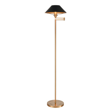 Elk Lighting Arcadia 63'' High 1-Light Floor Lamp - Aged Brass